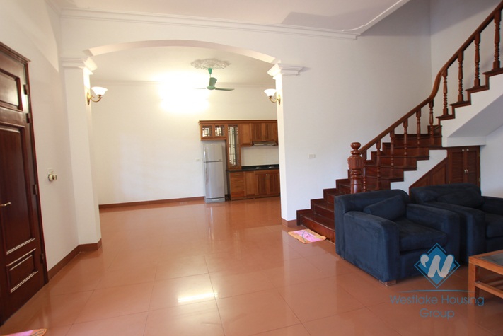 Beautiful house with nice garden for lease in Au co st, Tay Ho District